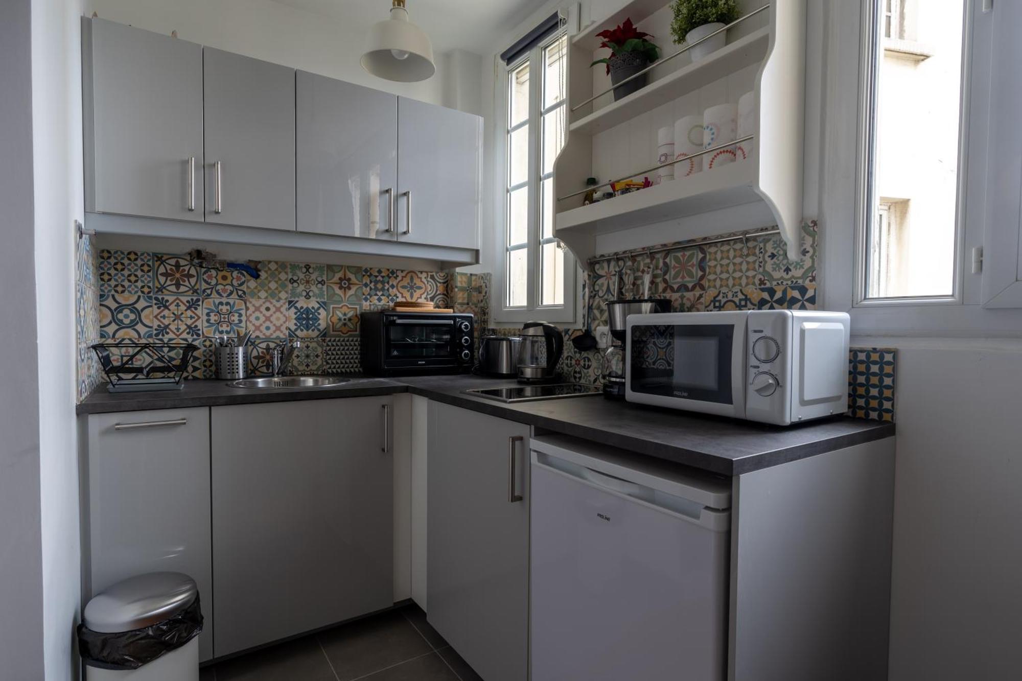 Appartamento Charmant 2 pièces pour 4 personnes à Courbevoie Esterno foto