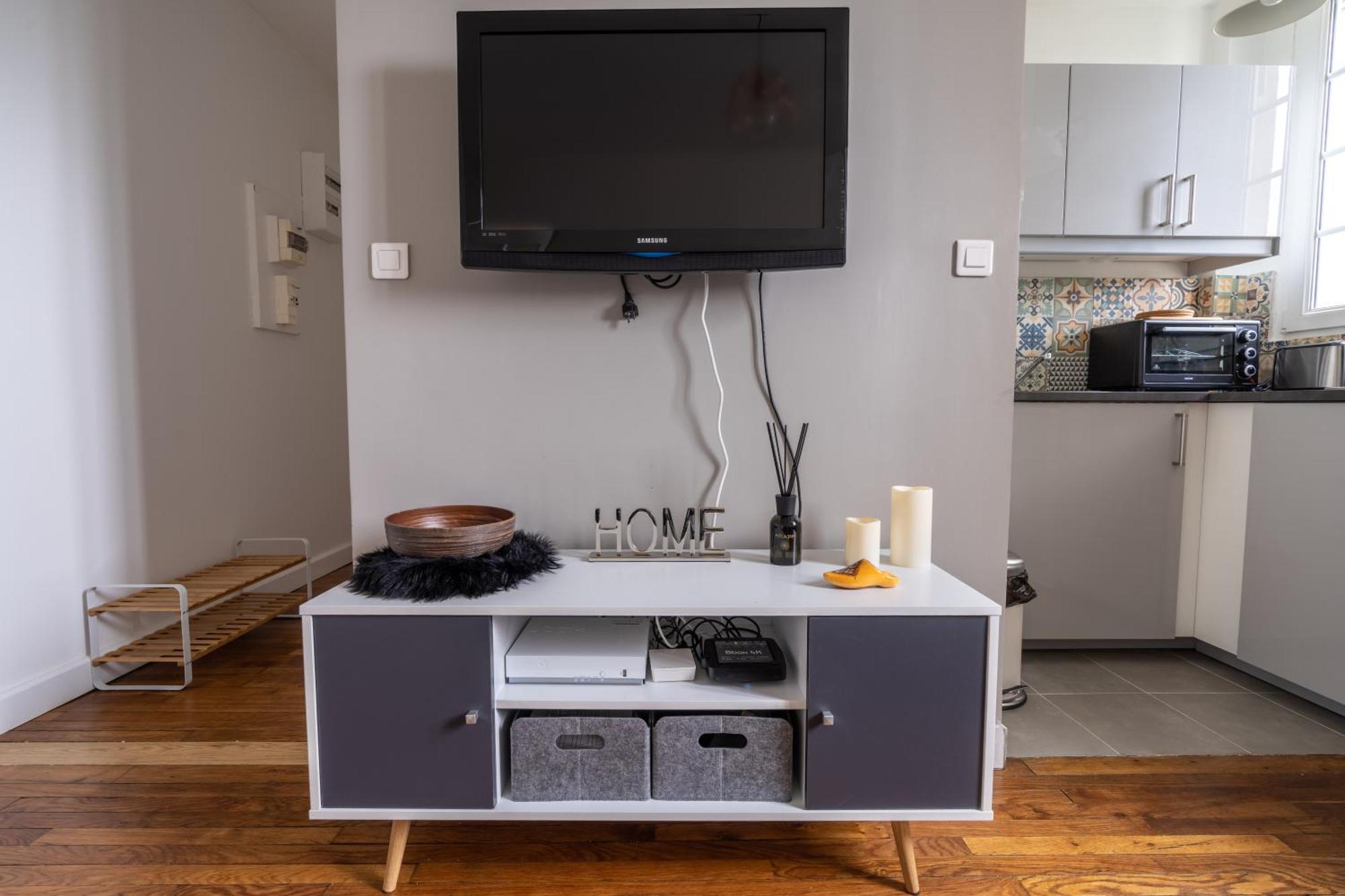 Appartamento Charmant 2 pièces pour 4 personnes à Courbevoie Esterno foto